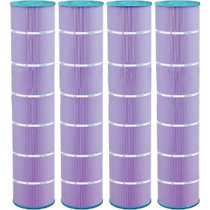 Hurricane 4 Pack HF7494-04P Purple Platinum Pool Filter Cartridge for PA131, Unicel C-7494, Filbur FC-1227, Hayward SwimClear C5030, C5025, C5020 - 1 of 4
