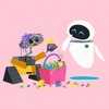 Girl's Wall-E Easter Basket Fun T-Shirt - image 2 of 4