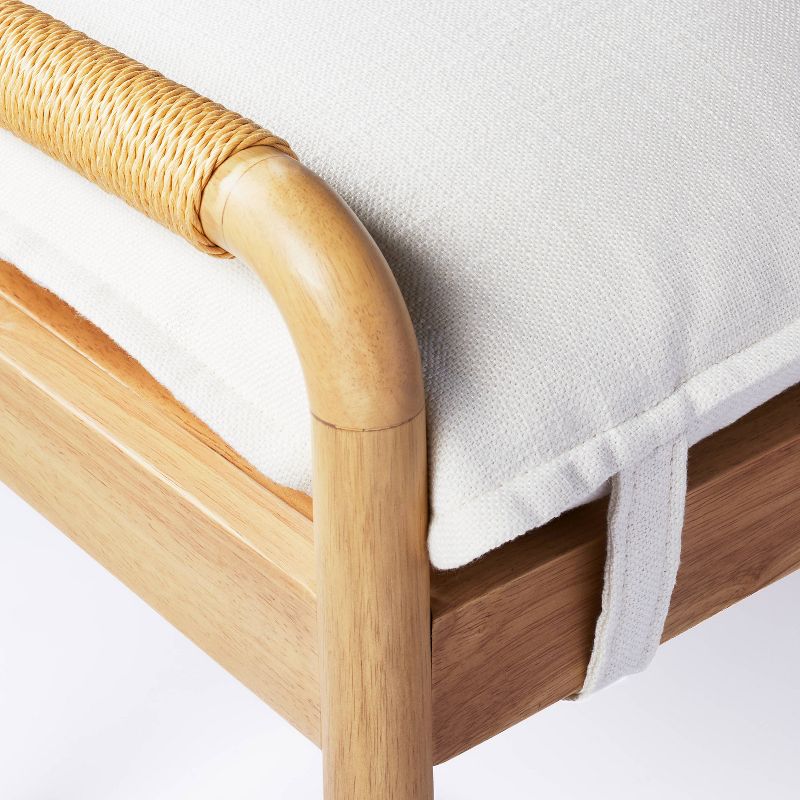 Ventura Bench Natural (KD) - Threshold&#8482; designed with Studio McGee, 5 of 8