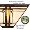 Claxy Stained Glass Wall Sconce Tiffany Style Wall Light Fixtures - 3 of 4