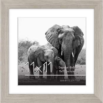 Americanflat Picture Frame with tempered shatter-resistant glass - Available in a variety of sizes and styles