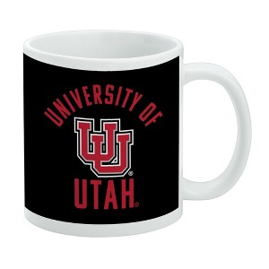 University of Utah Utes Ceramic Coffee Mug Novelty Gift Mugs for Coffee Tea and Hot Drinks 11oz White - 1 of 4