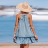 Women's Alice Denim Mini Dress - Cupshe - 3 of 4