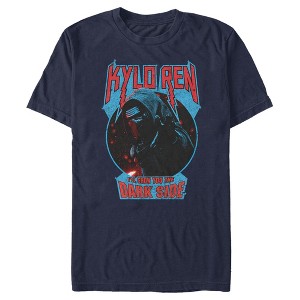 Men's Star Wars The Force Awakens Kylo Ren Show Dark Side T-Shirt - 1 of 4