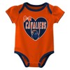 NCAA Virginia Cavaliers Infant Girls' 3pk Bodysuit - 3 of 4