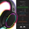 4Gamers PANTHER Premium Gaming Headset for XBOX, PS4/PS5, Switch, PC - LED XP-PANTHER-LED-4G - 2 of 4