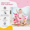 Dronkon Baby Rocking Horse Unicorn with Sound Toddler Rocker Chair - 4 of 4