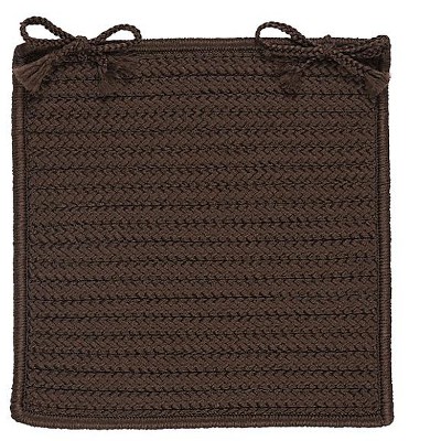 Colonial Mills Simply Home Solid - Mink Chair Pad, 1 Pc
