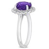 EVERLY JEWELRY | Multiple-color option in Silver Cocktail Ring with Multiple color gemstone Options. - 2 of 4