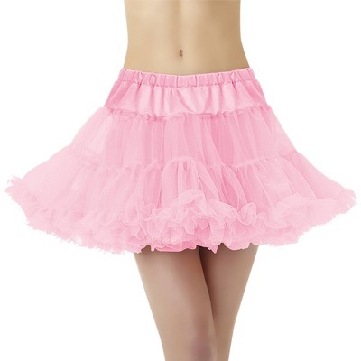 Adult Petticoat Pink Halloween Costume One Size