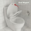 Whizmax Toilet Seat,Toilet Seat with Quick-Release And Quick-Attach, Plastic Toilet Seat with Soft Close, Never Loosen - 3 of 4