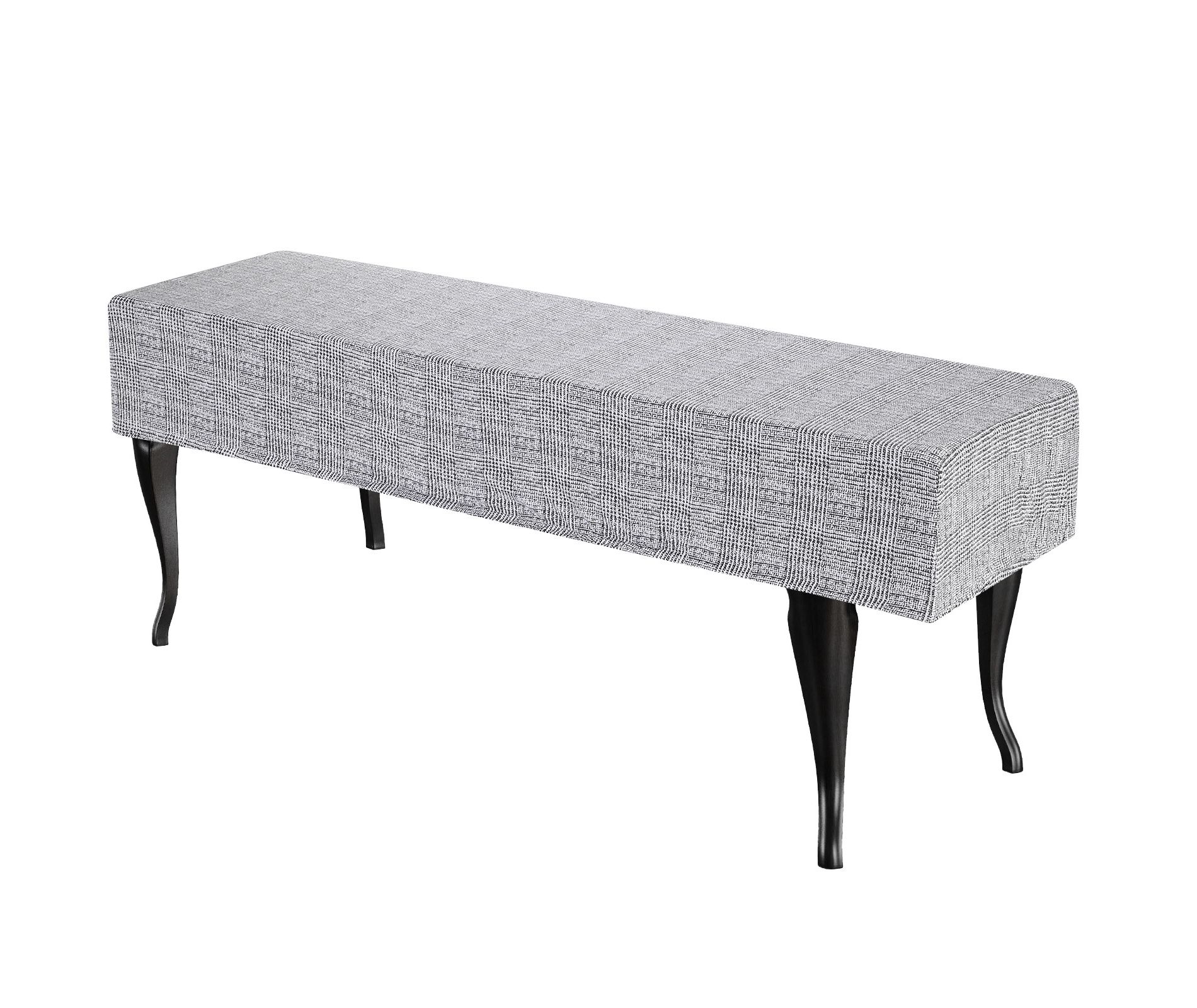 Unique Bargains Stretch Anti-Dust Protecting Washable Dining Chair Slipcovers for 42" - 54" Bench Light Gray
