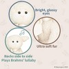 Bearington Baby Blessings Lullaby Musical Lamb White Plush Stuffed Animal, Adorable, Soft and Cuddly, 12 inches - 3 of 4