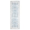 Machine Washable Vintage Rustic Floral Vintage Rug | Non-Slip Soft Low-Pile Carpet | Distressed Oriental Design – Traditional Indoor Floor Cover - 3 of 4