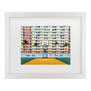 Trademark Fine Art - Fahad Abdualhameid  The Runner Matted Framed Art - 1 of 4