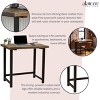 Pomona Metal and Solid Wood Desk - Alaterre Furniture - 3 of 4