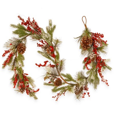 National Tree Company 6 ft. Pine Cone Garland