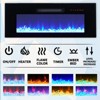 AMERLIFE Fireplace TV Stand with Electric Fireplace LED Lights Console for TV - 2 of 4