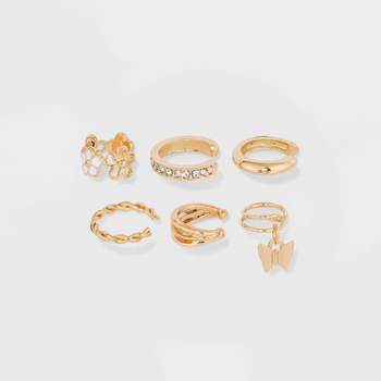 Signent Ring Set 10pc - Wild Fable™ Gold 4/8/7 : Target