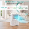 Kesnos Energy Star 50-100 Pint Dehumidifier for Large Spaces with Smart Humidity Control and Versatile Drainage - 2 of 4