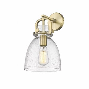 Newton Bell - 1 Light Wall Sconce In Industrial Style-14.5 Inches Tall and 8 Inches Wide - 1 of 2