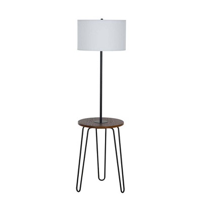 59" Magazine Floor Lamp with USB Black (Lamp Only)  - Cresswell Lighting