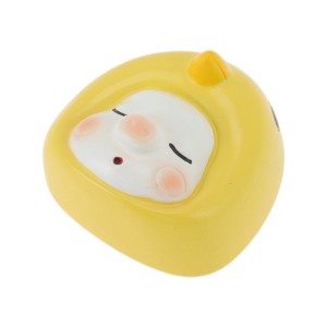 Unique Bargains Decorative Magnets Magnetic Fridge Sticker Irregular Shape Synthetic Resin Brown 1 Pc - 1 of 3