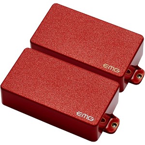 EMG 81/85 Active Electric Guitar Humbucker Pickup Set Red - 1 of 1