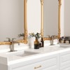 CASAINC Deck Mounted 1-Hole Single Handle Bathroom Faucet with Pop-up Drain - 3 of 4