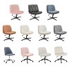 Armless Office Task Chair, Cross Legged Chair, Pipersong Meditation Chair, Armless Swivel Home Office Chair, Adjustable Wide Seat Chair-The Pop Home - 4 of 4