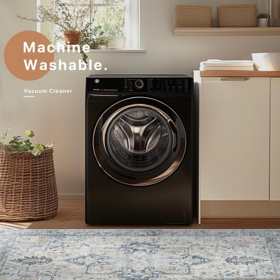 Abynow Medallion Distressed Persian Indoor Area Rug