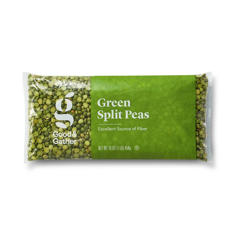 Dry Green Split Peas - 1LB - Good &#38; Gather&#8482;, 1 of 4