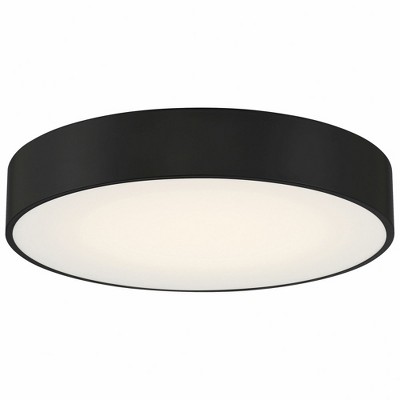 Access Lighting Como 1 - Light Flush Mount in  Black