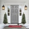 Puleo 4.5' Pre-Lit Potted Pine Artificial Christmas Tree - 3 of 4