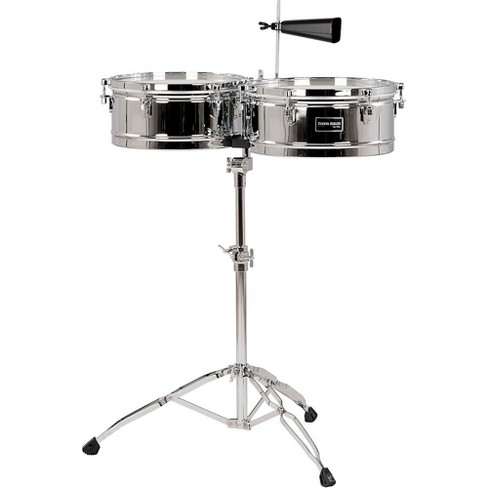 Gon Bops Fiesta Series Timbale Set 14 In./15 In. Chrome : Target