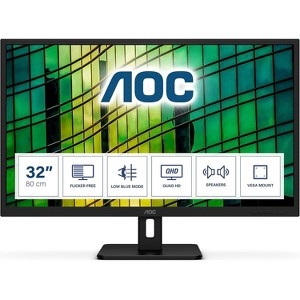 AOC Q32E2N-B 31.5" 2560x1440 75Hz QHD Monitor - Certified Refurbished - 1 of 4