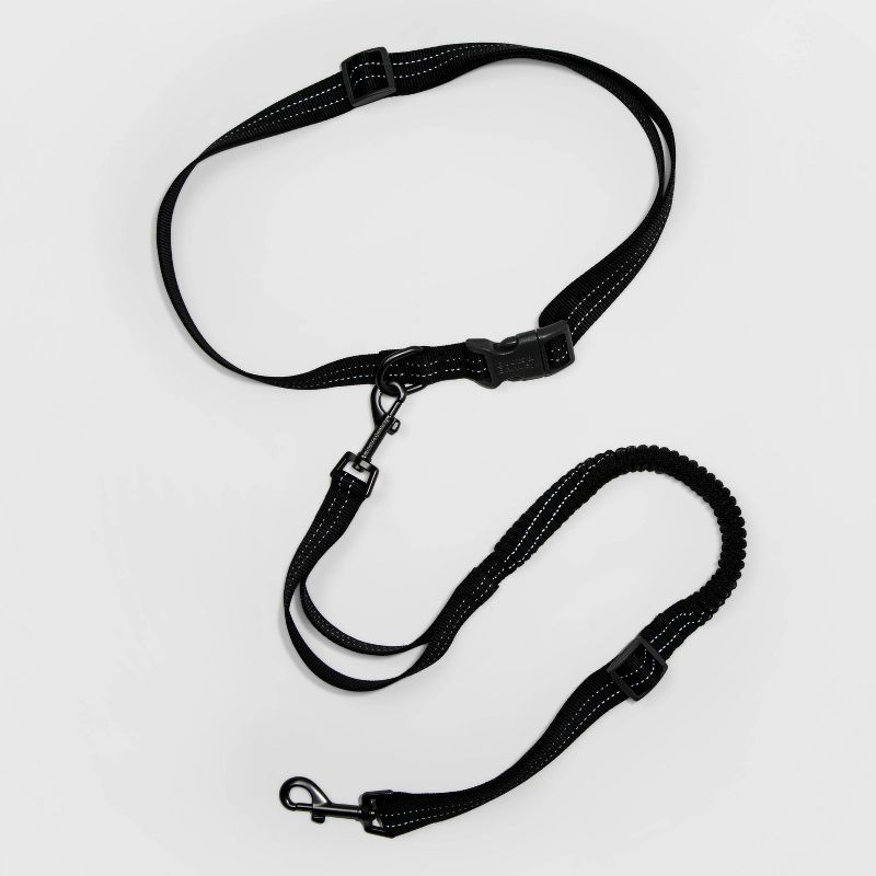 Hands-free Dog Leash with Bungee - Black - Boots &#38; Barkley&#8482;, 3 of 5