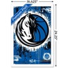 Trends International NBA Dallas Mavericks - Maximalist Logo 23 Framed Wall Poster Prints - 3 of 4