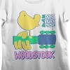 Woodstock Logo Women's White Tee with Short Sleeves and Crew Neck - 2 of 3