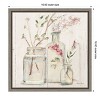 Amanti Art Blossoms on Birch VI by Cheri Blum Canvas Wall Art Print Framed 16-in. x 16-in. - 4 of 4