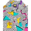 MTV Matching Family Button Down Dress Shirt Neon Logo Little Kid to Adult - 4 of 4