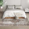 HOMCOM Area Rug, Vintage Machine Washable Rug, Non-Slip Floor Carpet for Living Room, Bedroom, Dining Room, Home Office - 2 of 4