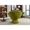 NicBex Oversized Papasan Chair Swivel Accent Chair with 360 Degree Swivel Barrel Chair for Living Room, Bedroom - 3 of 4