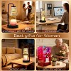 FAAYFIAN Adjustable Candle Warmer Lamp with Timer,Wood Base Metal Shade,Birthday Gifts for Women Mom - 2 of 4