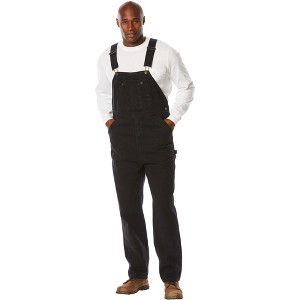 Boulder Creek by KingSize Men's Big & Tall  Denim Overalls - 1 of 4
