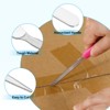 Unique Bargains Stainless Steel Envelope Slitter Lightweight Handle Letter Opener 2 Pcs - 4 of 4
