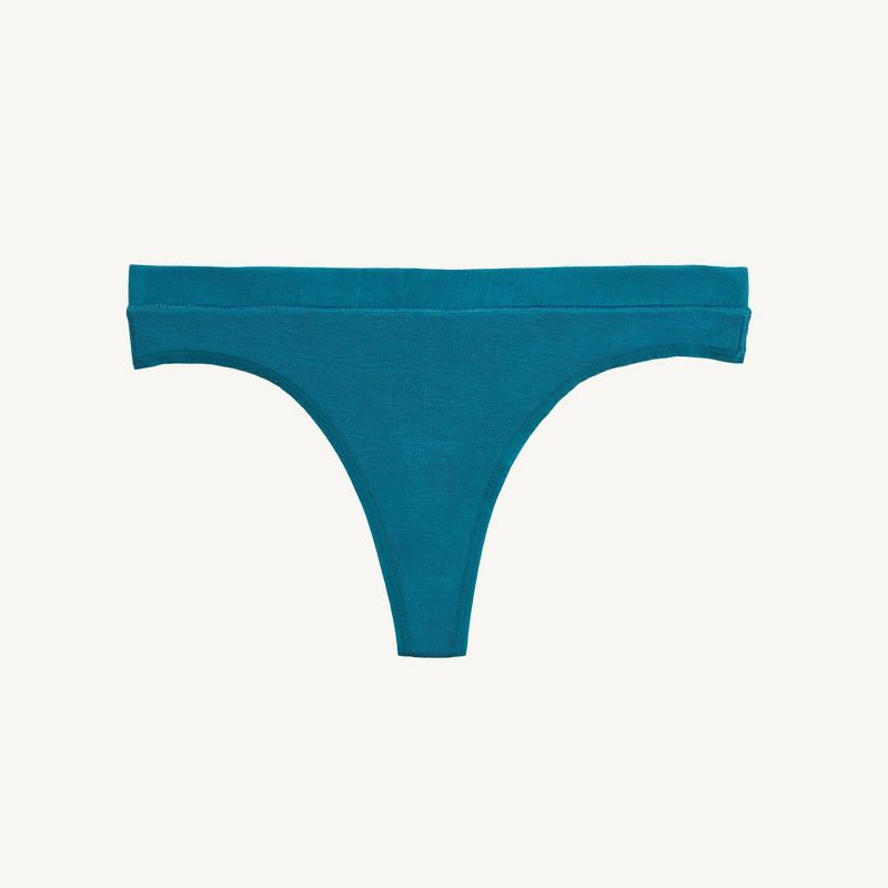Saalt Leak Proof Period Underwear Light Absorbency - Super Soft Modal Comfort Thong, 5 of 10