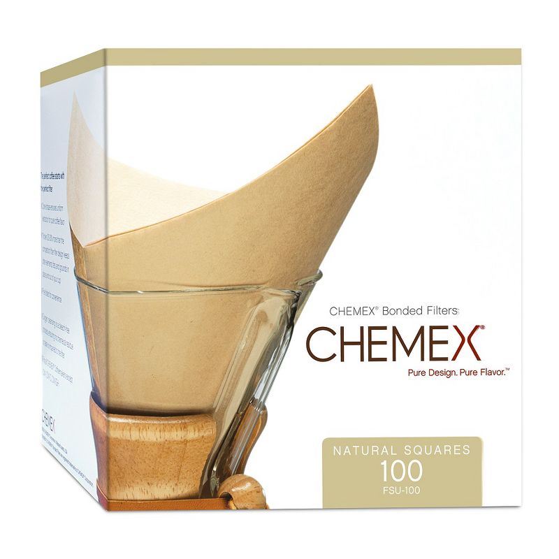 Chemex Bonded Filter - Natural Square - 100 ct - Exclusive Packaging, 2 of 4