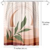 71x74 Boho Desert Shower Curtain - 100% Polyester - Water-Resistant Bath Curtain - 2 of 4
