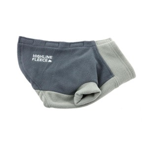 Doggie Design Highline Fleece Two Tone Dog Coat - Gray - 1 of 3
